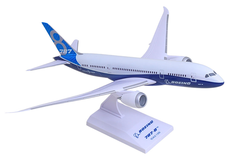 SKYMARKS BOEING HOUSE 787-8 1/200 W/SPINNING ENGINES The Airplane Shop.