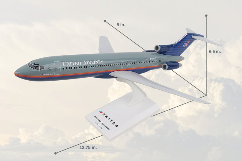 SKYMARKS UNITED B727-200 1/150 90'S SCHEME The Airplane Shop.