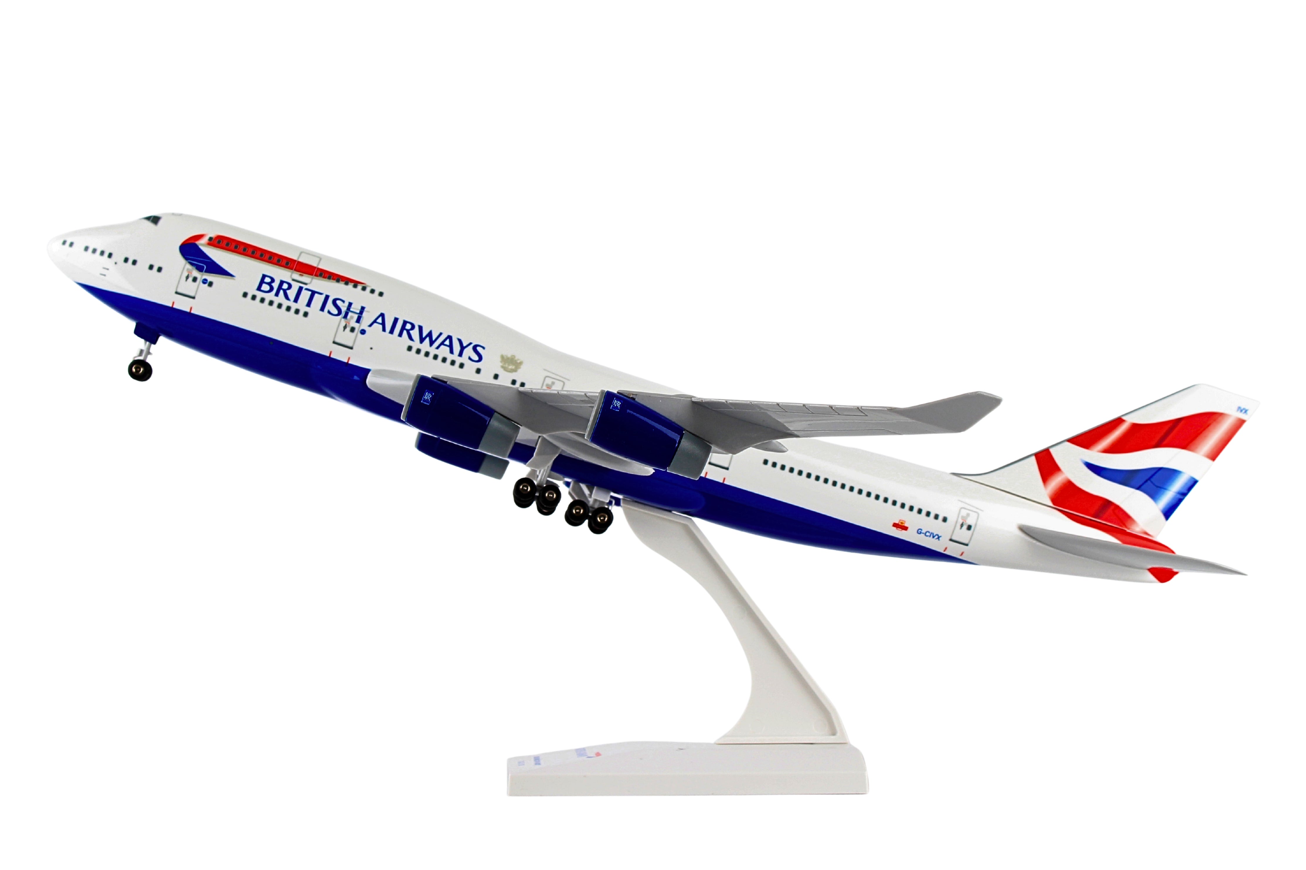 SKYMARKS BRITISH AIRWAYS B747-400 1/200 W/GEAR