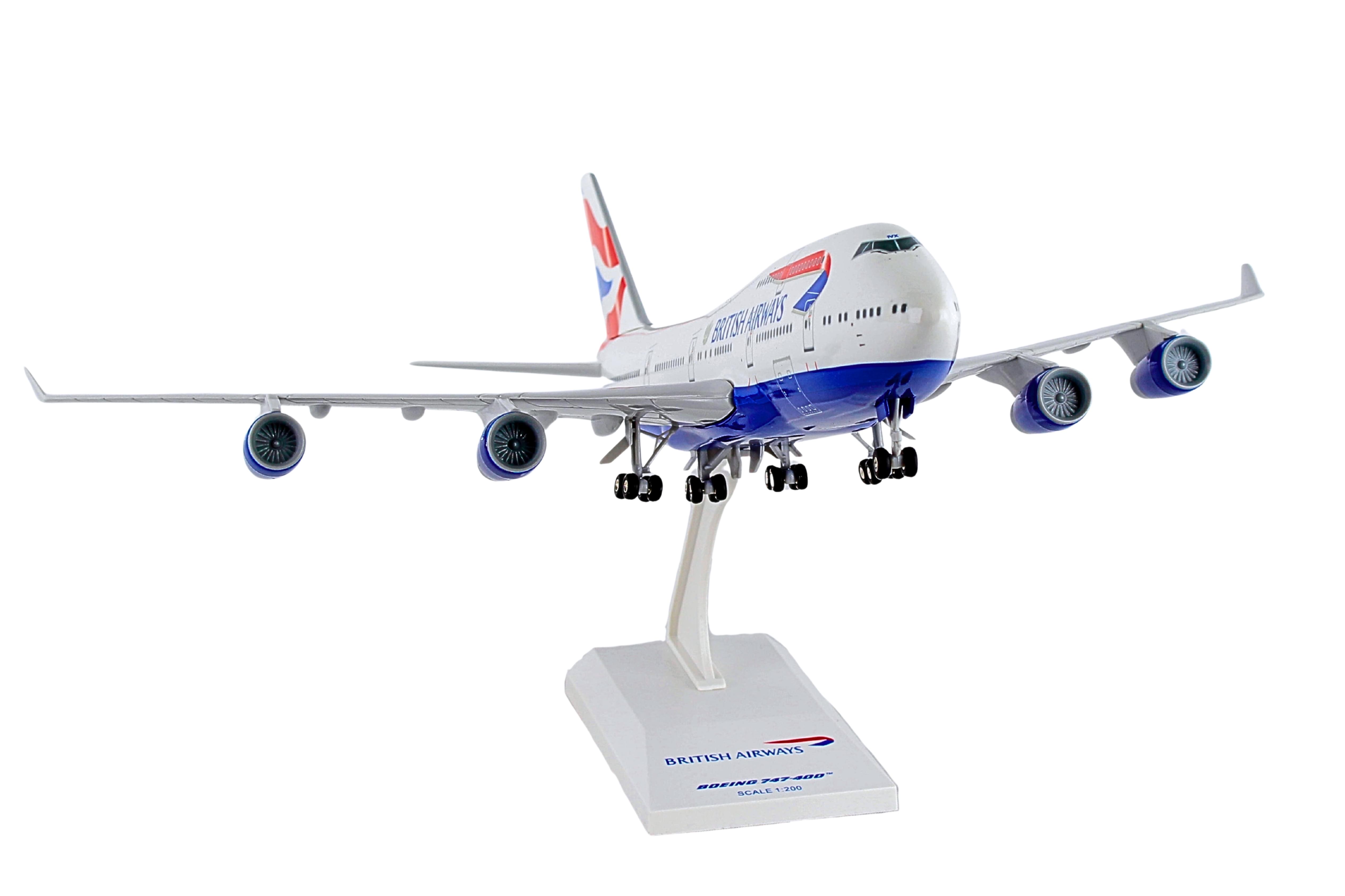 SKYMARKS BRITISH AIRWAYS B747-400 1/200 W/GEAR