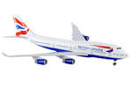 SKYMARKS BRITISH AIRWAYS B747-400 1/200 W/GEAR The Airplane Shop.