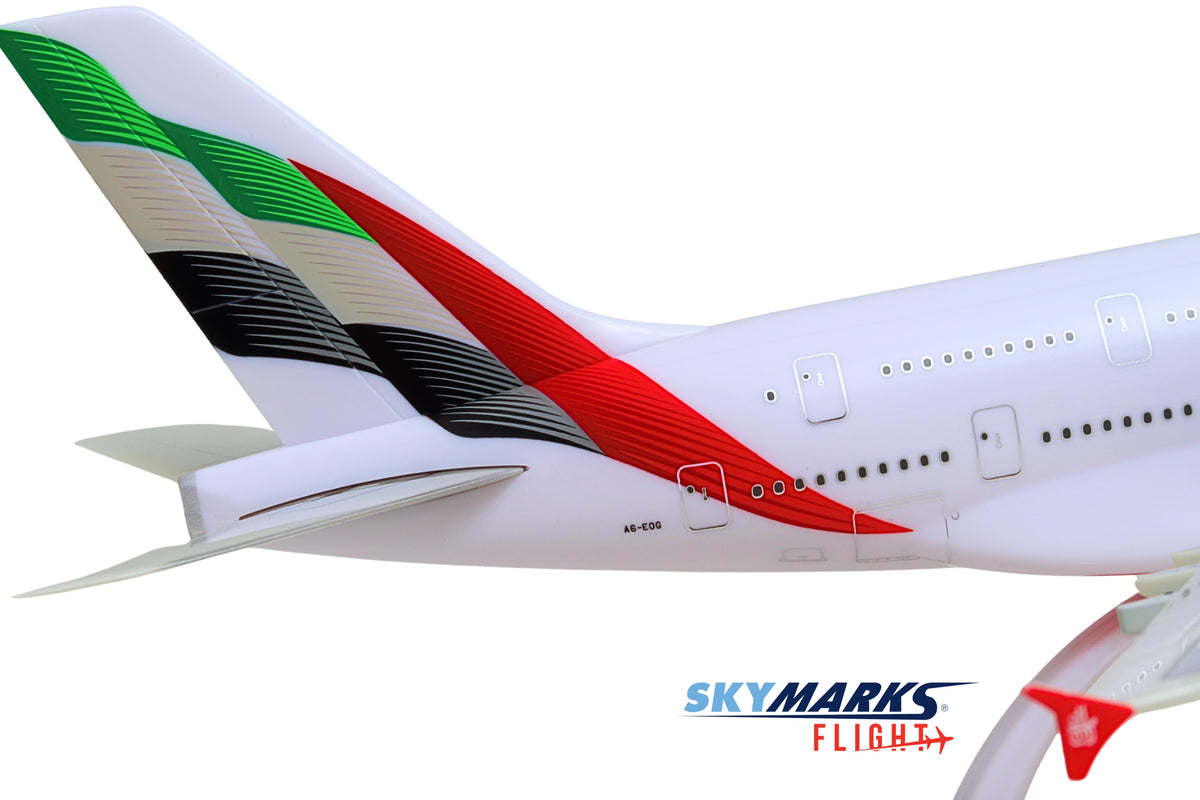 SKYMARKS FLIGHT EMIRATES A380 1/250 The Airplane Shop.