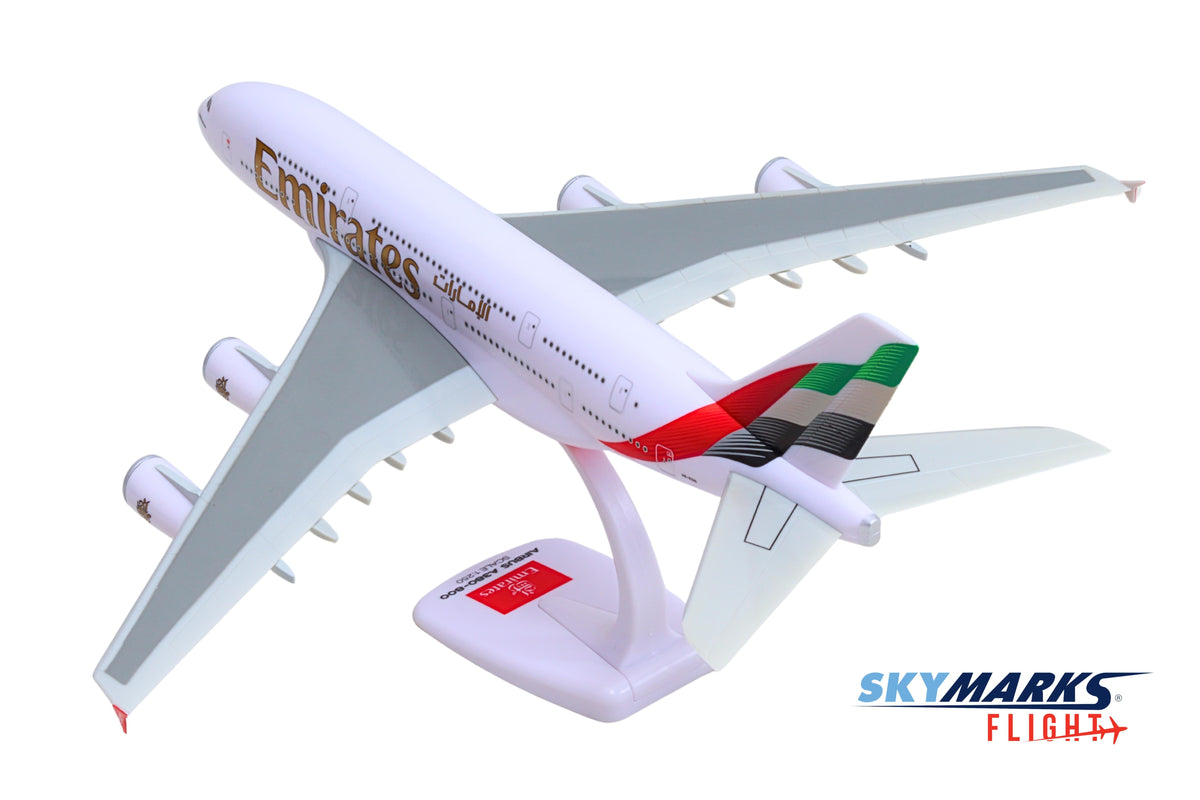 SKYMARKS FLIGHT EMIRATES A380 1/250 The Airplane Shop.