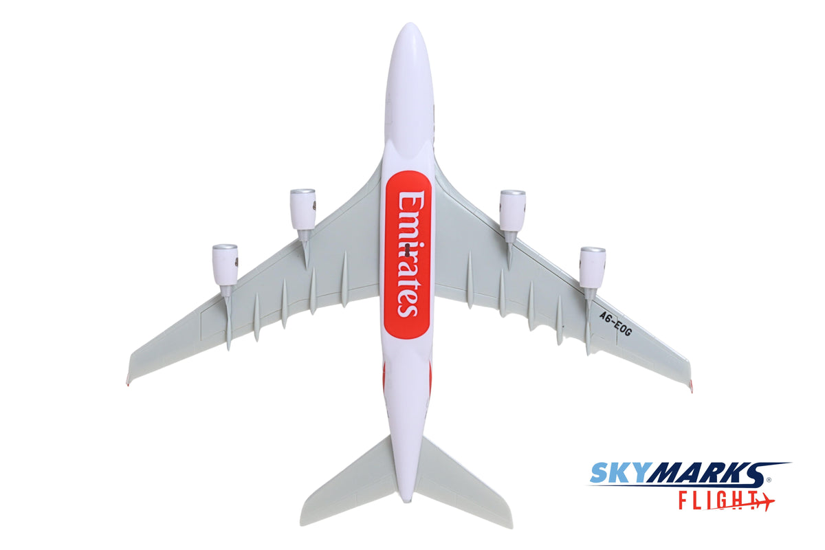 SKYMARKS FLIGHT EMIRATES A380 1/250 The Airplane Shop.