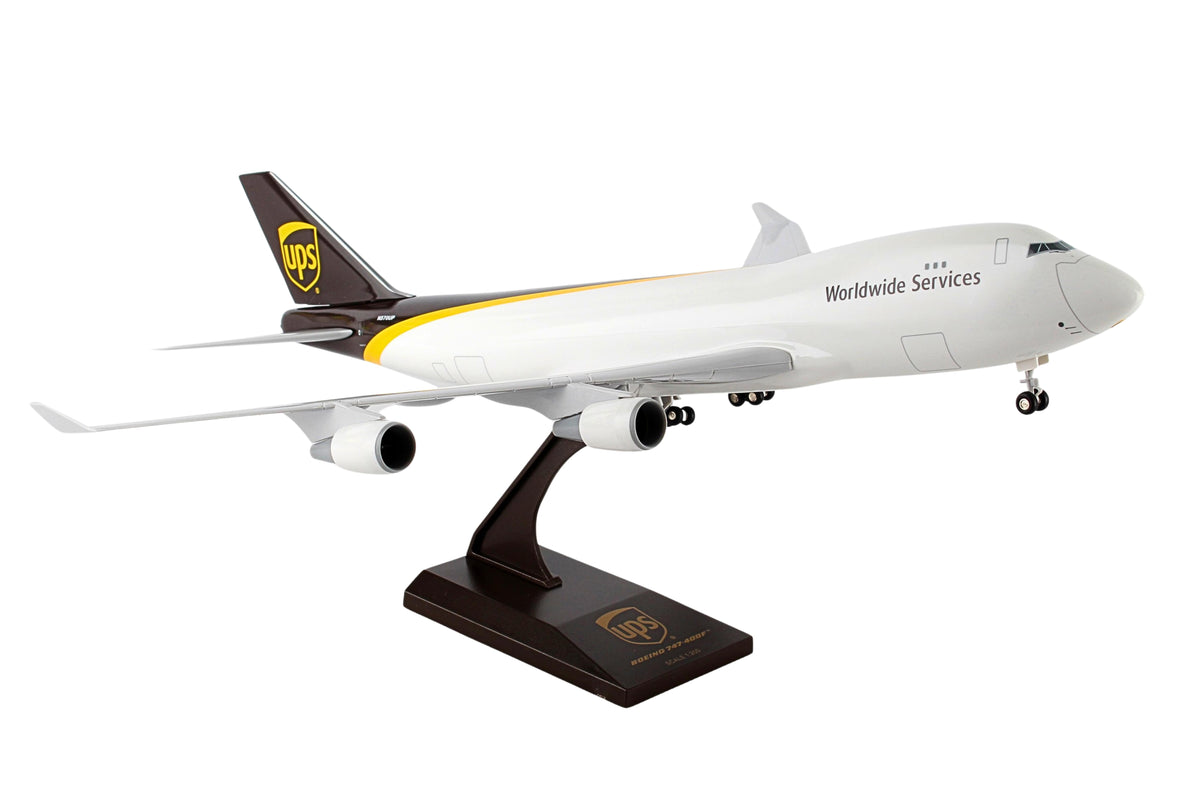 SKYMARKS UPS 747-400F 1/200 W/GEAR NEW LIVERY The Airplane Shop.