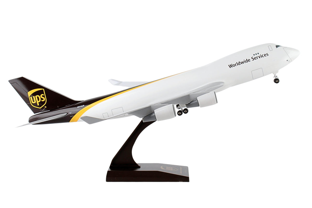 SKYMARKS UPS 747-400F 1/200 W/GEAR NEW LIVERY The Airplane Shop.