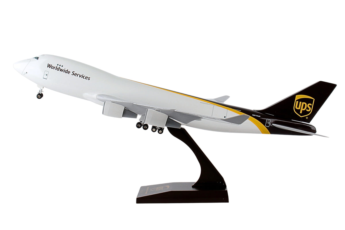 SKYMARKS UPS 747-400F 1/200 W/GEAR NEW LIVERY The Airplane Shop.