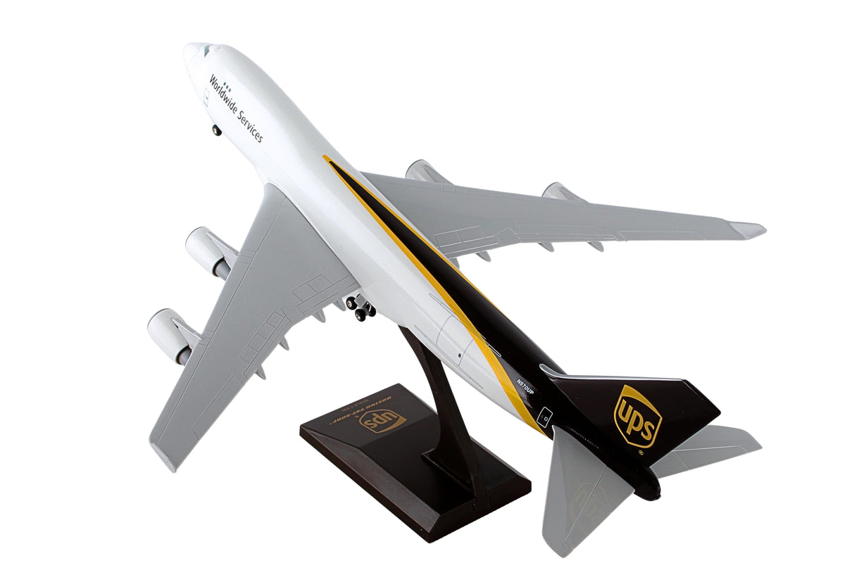 SKYMARKS UPS 747-400F 1/200 W/GEAR NEW LIVERY The Airplane Shop.