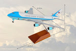 SKYMARKS AIR FORCE ONE VC25 1/200 W/GEAR & WOOD STAND The Airplane Shop.