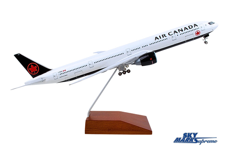 SKYMARKS AIR CANADA 777-300 1/200 W/GEAR & WOOD STAND The Airplane Shop.