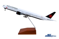 SKYMARKS AIR CANADA 777-300 1/200 W/GEAR & WOOD STAND The Airplane Shop.