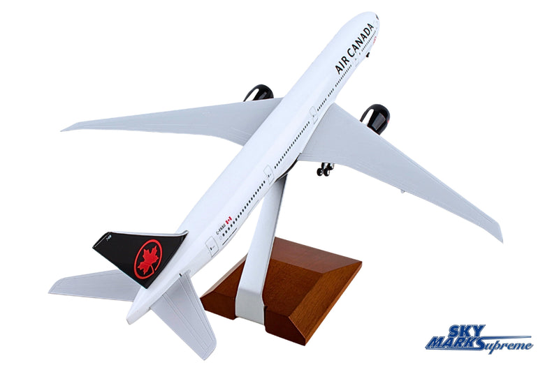SKYMARKS AIR CANADA 777-300 1/200 W/GEAR & WOOD STAND The Airplane Shop.