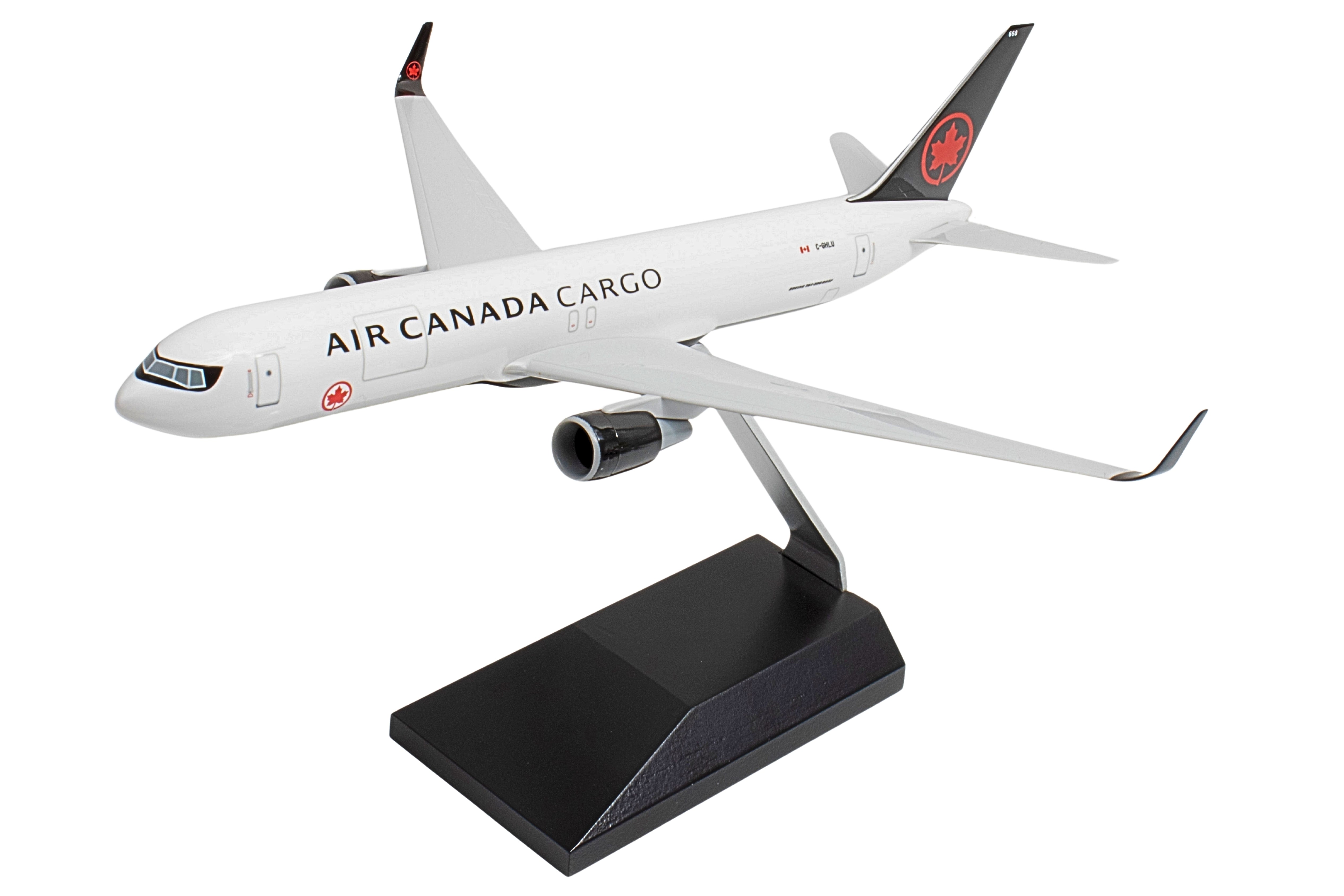 SKYMARKS AIR CANADA CARGO 767-300F 1/200 W/BLACK STAND & BOX