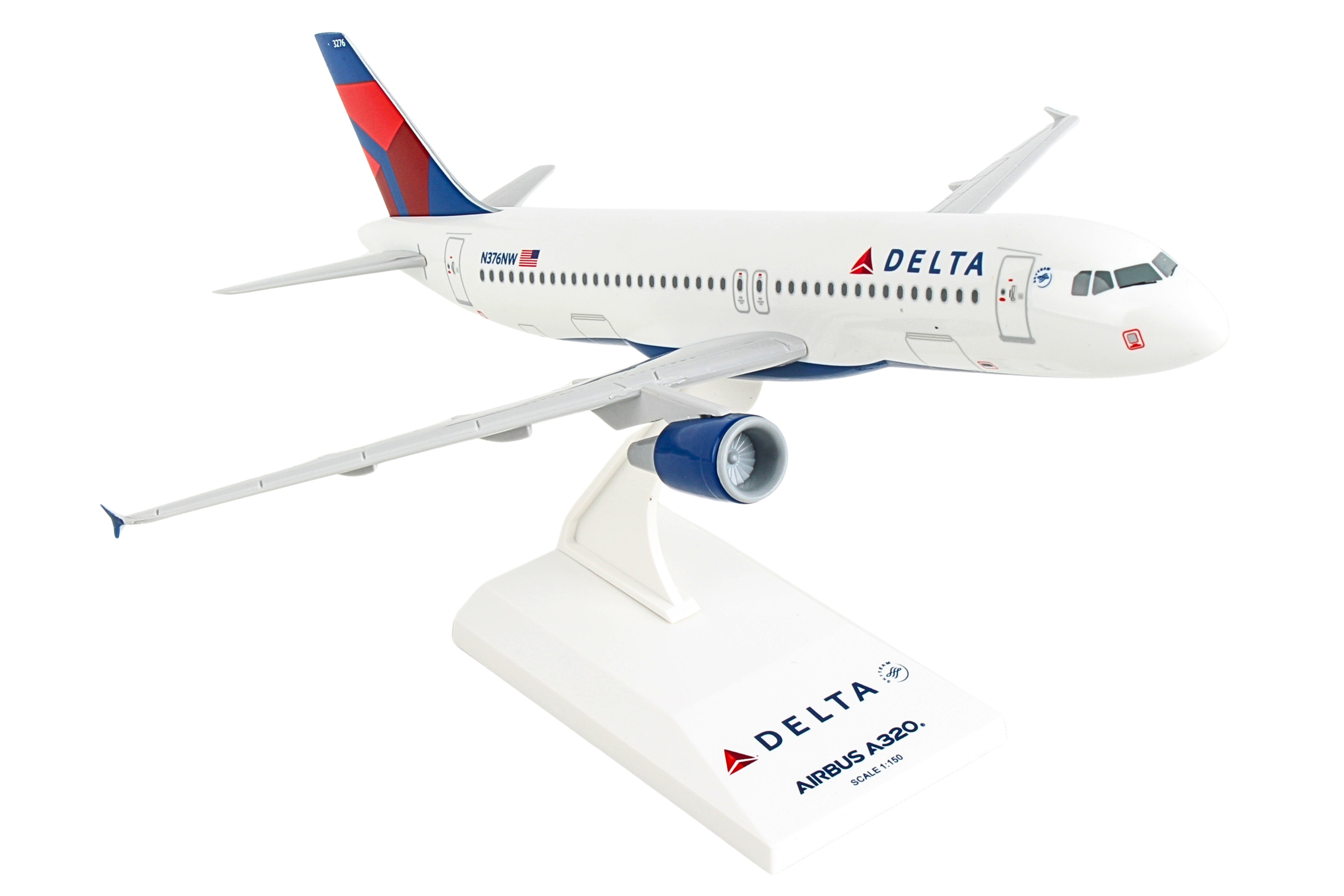 SKYMARKS DELTA A320 1/150 NEW LIVERY REG#N376NW