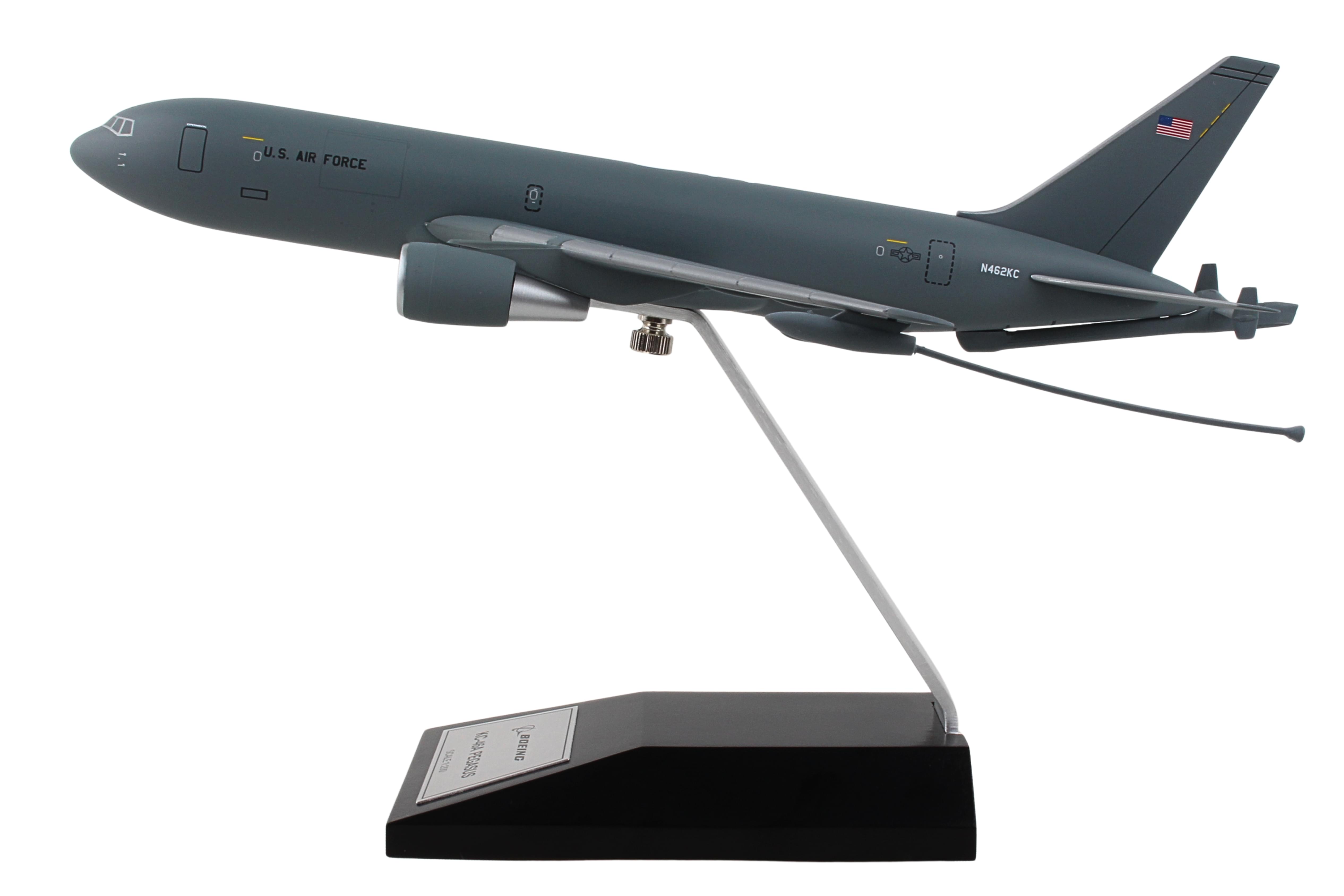 SKYMARKS USAF KC46 1/200 W/ WOOD STAND - BOEING The Airplane Shop.