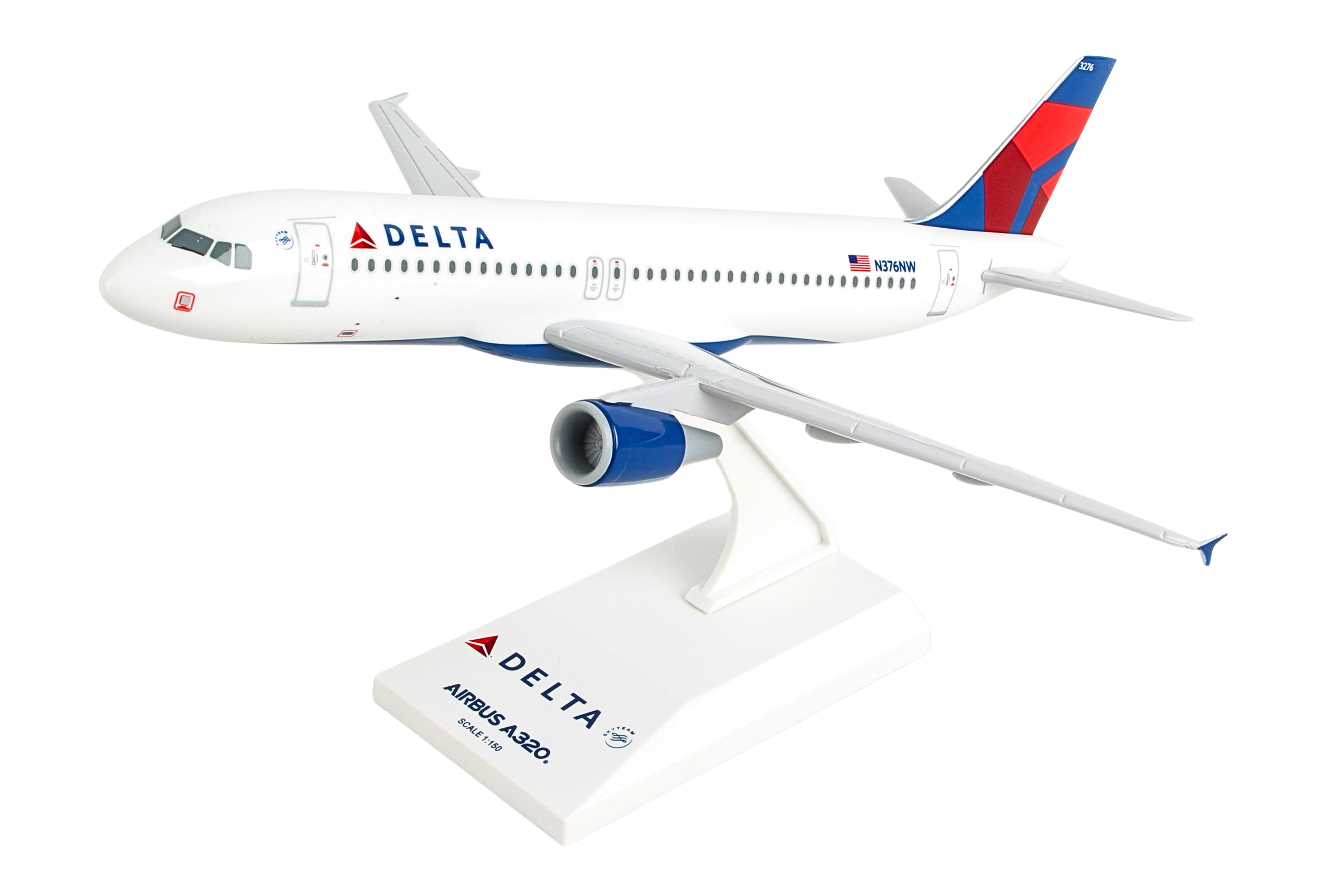 SKYMARKS DELTA A320 1/150 NEW LIVERY REG#N376NW