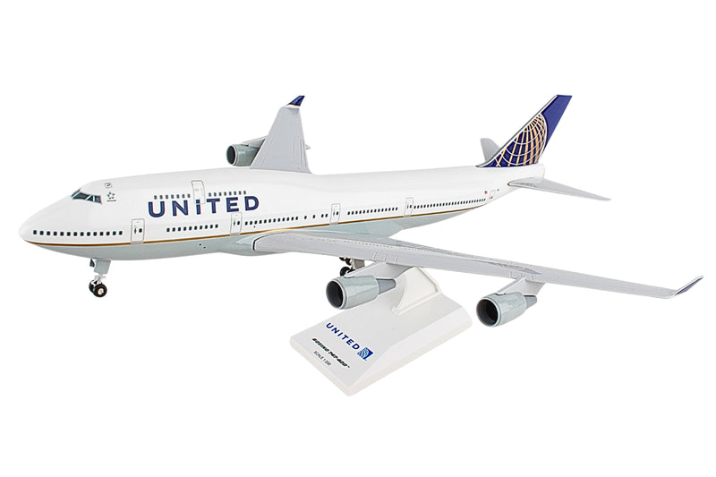 SKYMARKS UNITED 747-400 1/200 W/GEAR The Airplane Shop.