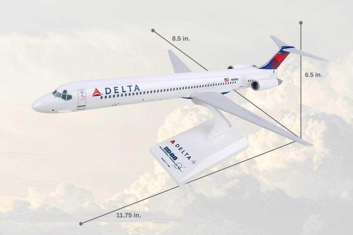 SKYMARKS DELTA MD-80 1/150 The Airplane Shop.