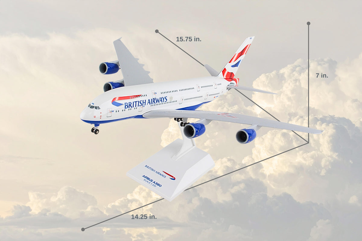 SKYMARKS BRITISH A380 1/200 W/GEAR REG