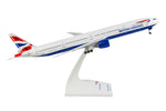 SKYMARKS BRITISH 777-300ER 1/200 W/GEAR REG G-STBA The Airplane Shop.