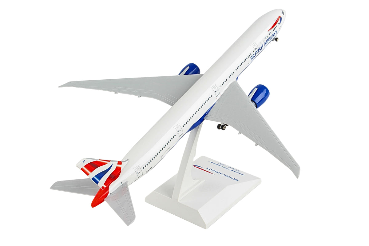 SKYMARKS BRITISH 777-300ER 1/200 W/GEAR REG G-STBA The Airplane Shop.
