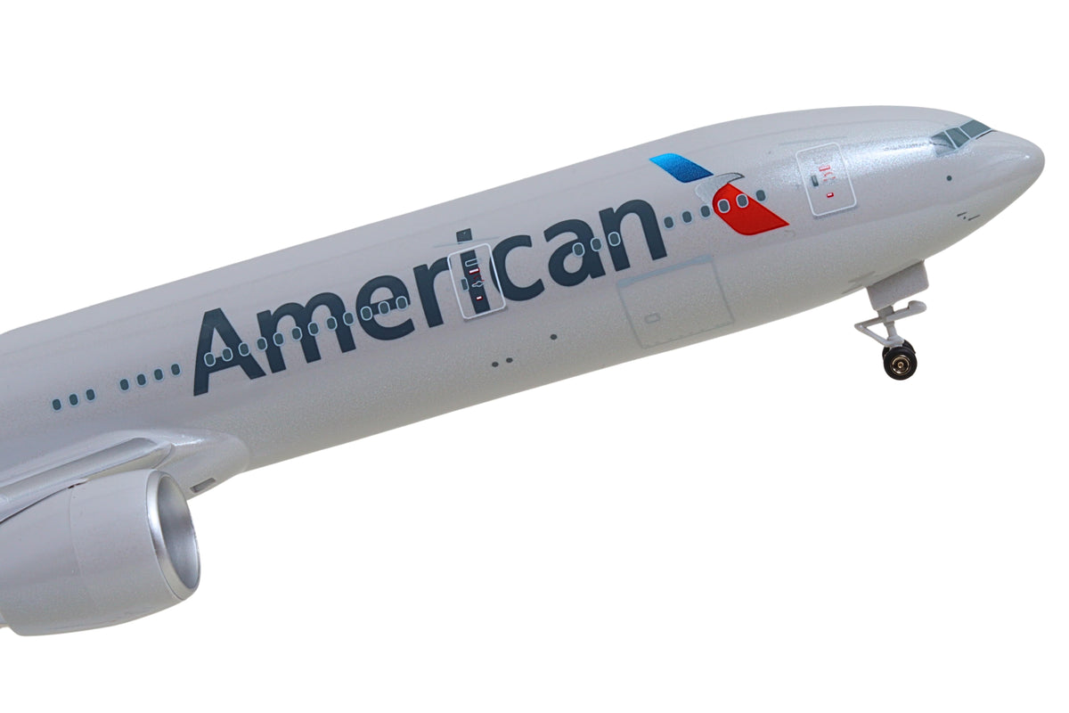 SKYMARKS AMERICAN 777-300 1/200 W/GEAR NEW LIVERY The Airplane Shop.
