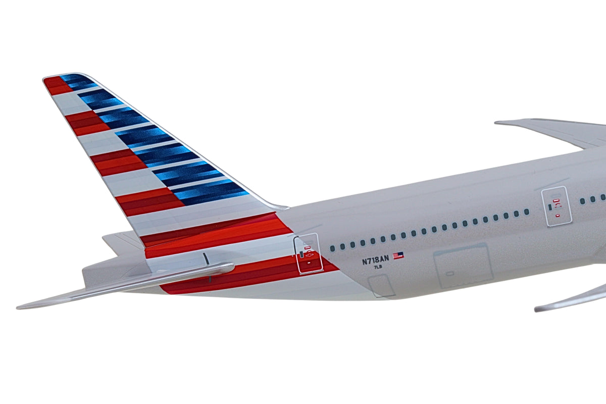 SKYMARKS AMERICAN 777-300 1/200 W/GEAR NEW LIVERY The Airplane Shop.