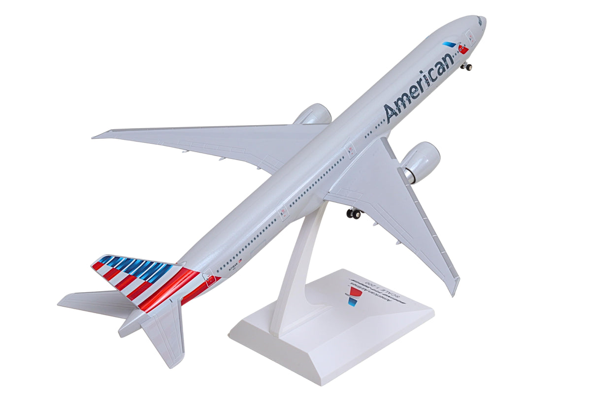 SKYMARKS AMERICAN 777-300 1/200 W/GEAR NEW LIVERY The Airplane Shop.