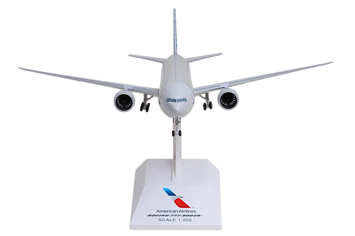 SKYMARKS AMERICAN 777-300 1/200 W/GEAR NEW LIVERY The Airplane Shop.