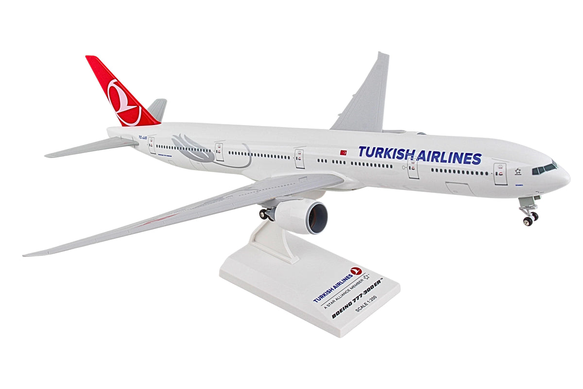 SKYMARKS TURKISH 777-300ER 1/200 W/GEAR The Airplane Shop.