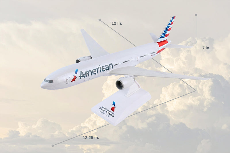SKYMARKS AMERICAN 777-200 1/200 The Airplane Shop.