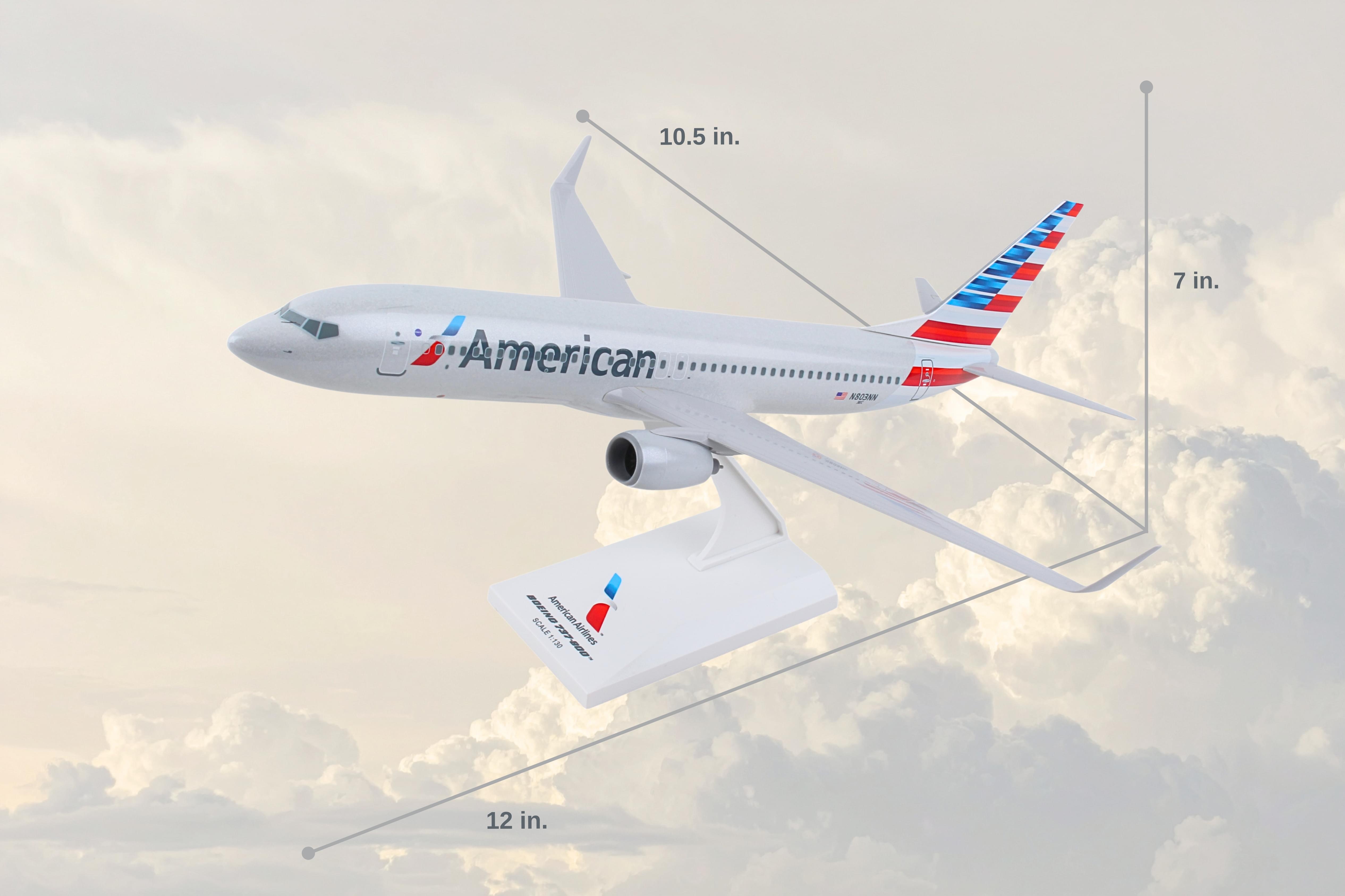 SKYMARKS AMERICAN 737-800 1/130 The Airplane Shop.