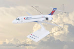 SKYMARKS DELTA 717 1/130 The Airplane Shop.