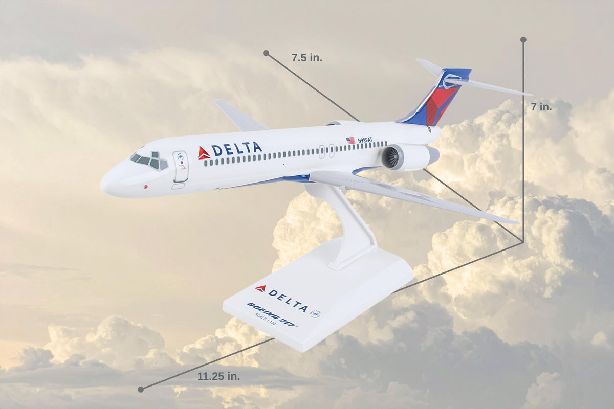 SKYMARKS DELTA 717 1/130 The Airplane Shop.