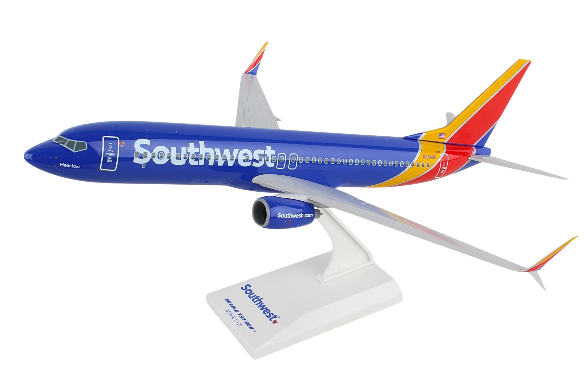 SKYMARKS SOUTHWEST 737-800 1/130 HEART ONE The Airplane Shop.