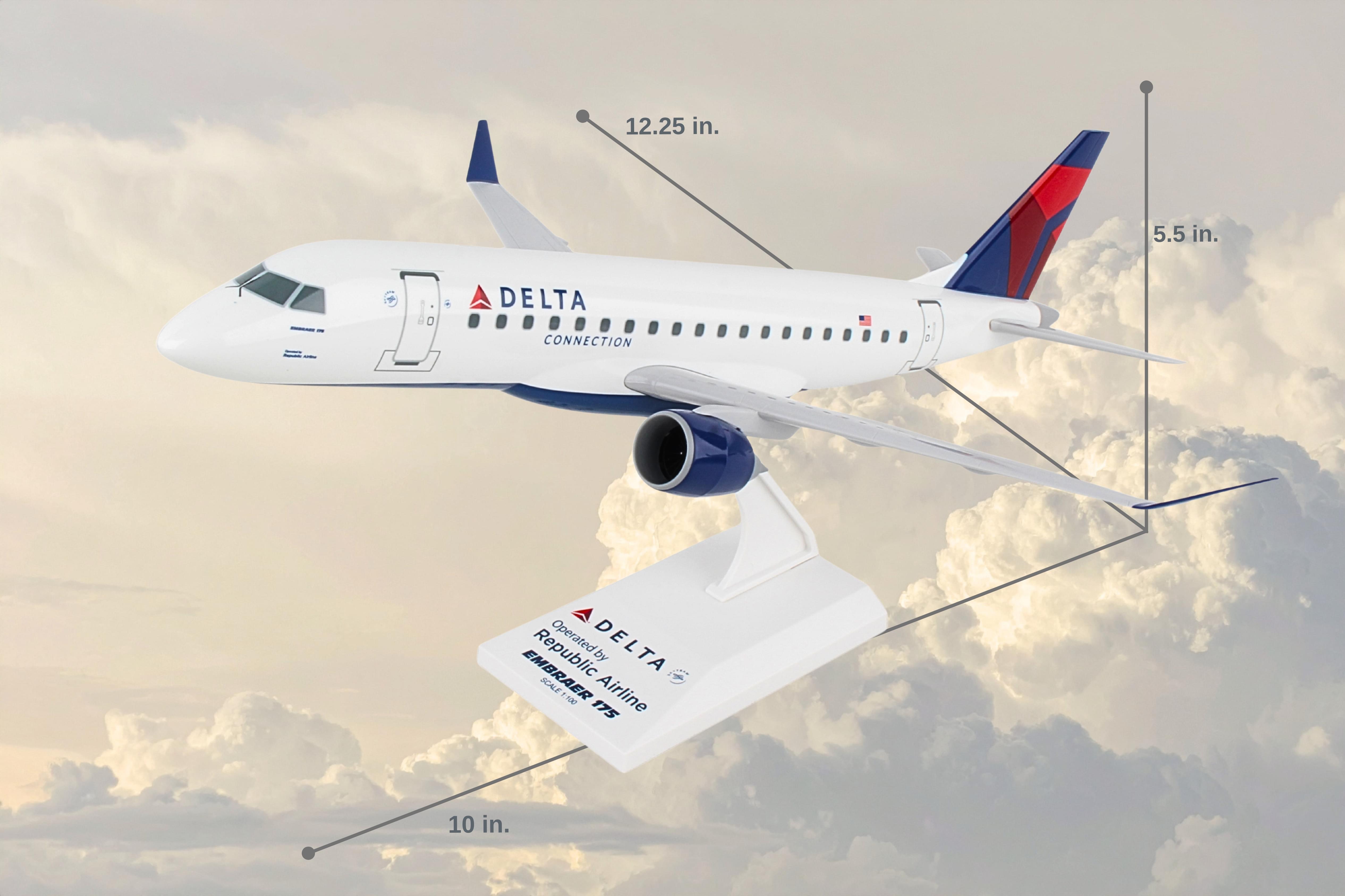 SKYMARKS DELTA ERJ175 1/100 REPUBLIC | The Airplane Shop