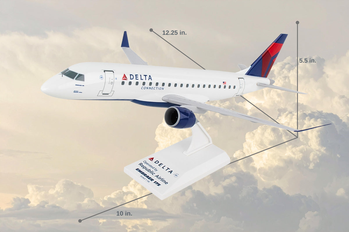 SKYMARKS DELTA ERJ175 1/100 REPUBLIC The Airplane Shop.