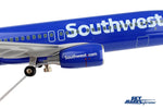 SKYMARKS SOUTHWEST 737-800 1/100 W/GEAR & WOOD STAND HEART The Airplane Shop.