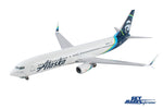 SKYMARKS ALASKA 737-900 1/100 W/WOOD STAND & GEAR The Airplane Shop.