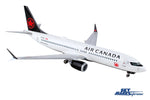 SKYMARKS AIR CANADA 737MAX8 1/100 W/WOOD STAND & GEAR The Airplane Shop.