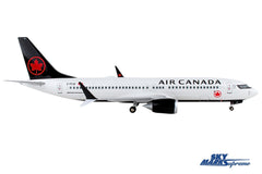 SKYMARKS AIR CANADA 737MAX8 1/100 W/WOOD STAND & GEAR The Airplane Shop.
