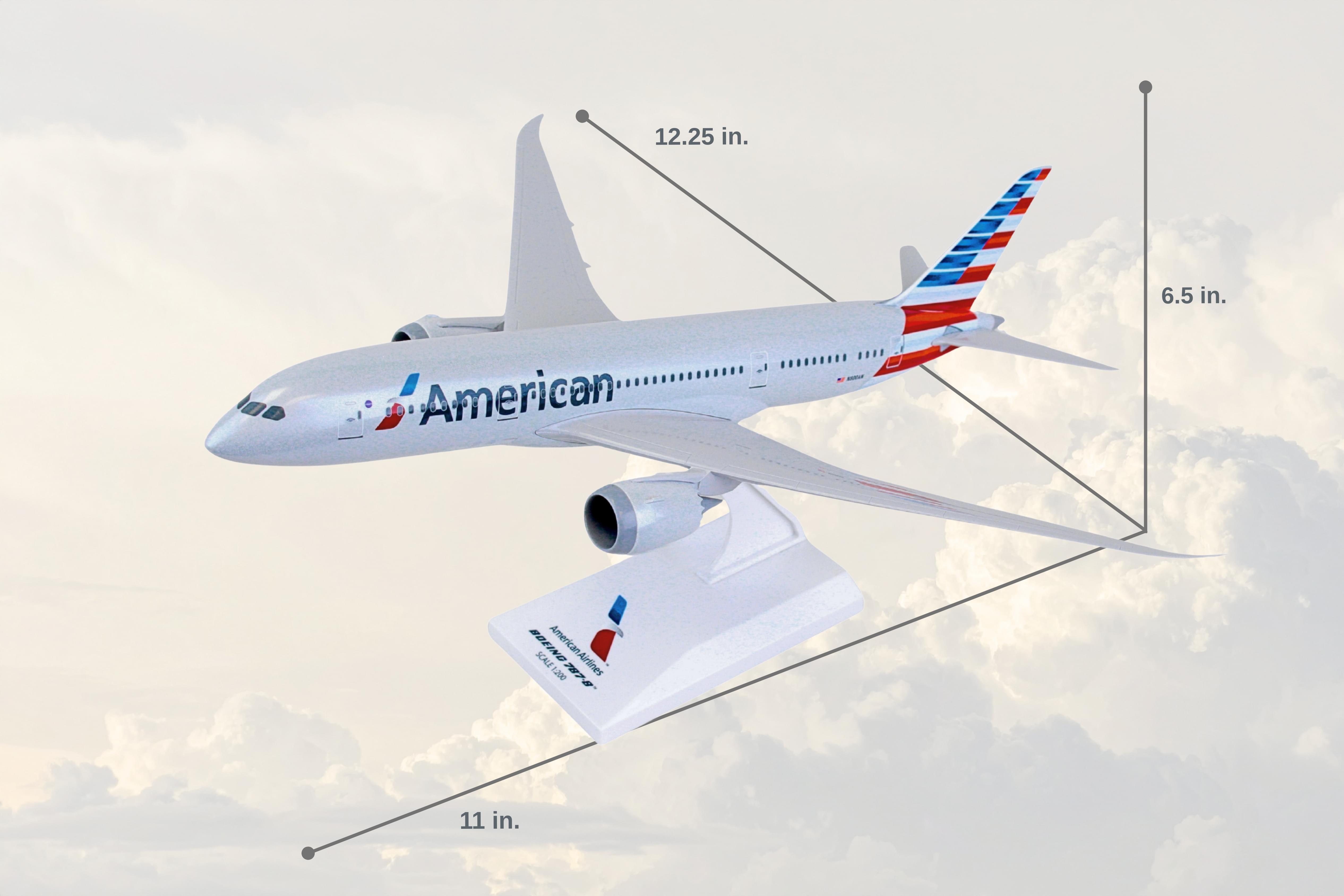 SKYMARKS AMERICAN 787-8 1/200 | The Airplane Shop