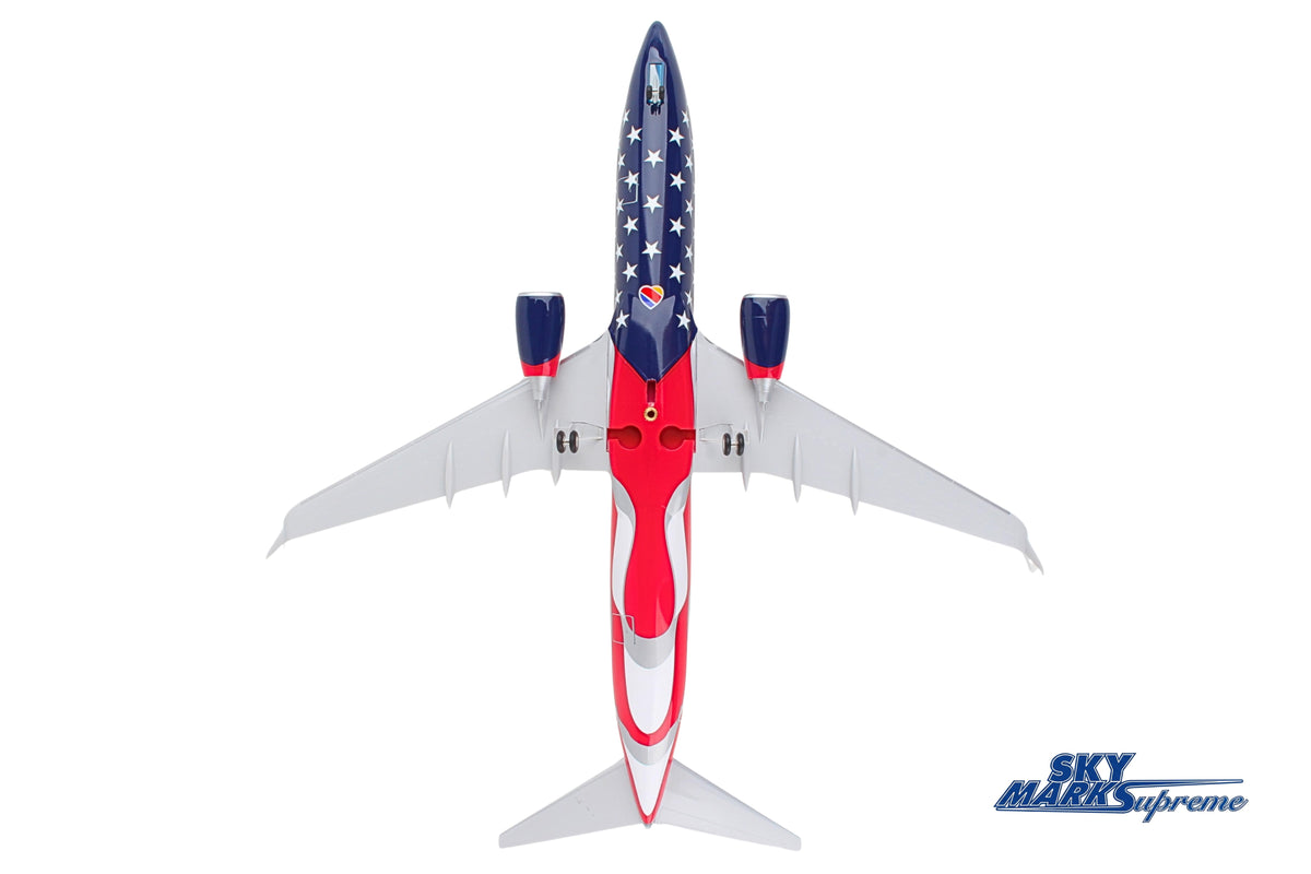 SKYMARKS SOUTHWEST 737-800 1/100 FREEDOM ONE W/WOOD STAND&GE The Airplane Shop.