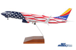 SKYMARKS SOUTHWEST 737-800 1/100 FREEDOM ONE W/WOOD STAND&GE The Airplane Shop.