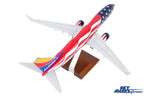 SKYMARKS SOUTHWEST 737-800 1/100 FREEDOM ONE W/WOOD STAND&GE The Airplane Shop.