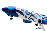 SKYMARKS ALASKA 737-800 1/100 SALMON W/WOOD STAND & GEAR The Airplane Shop.