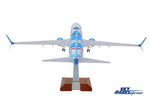 SKYMARKS ALASKA 737-800 1/100 SALMON W/WOOD STAND & GEAR The Airplane Shop.