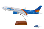 SKYMARKS ALLEGIANT 737MAX8 1/100 W/WOOD STAND & GEAR The Airplane Shop.