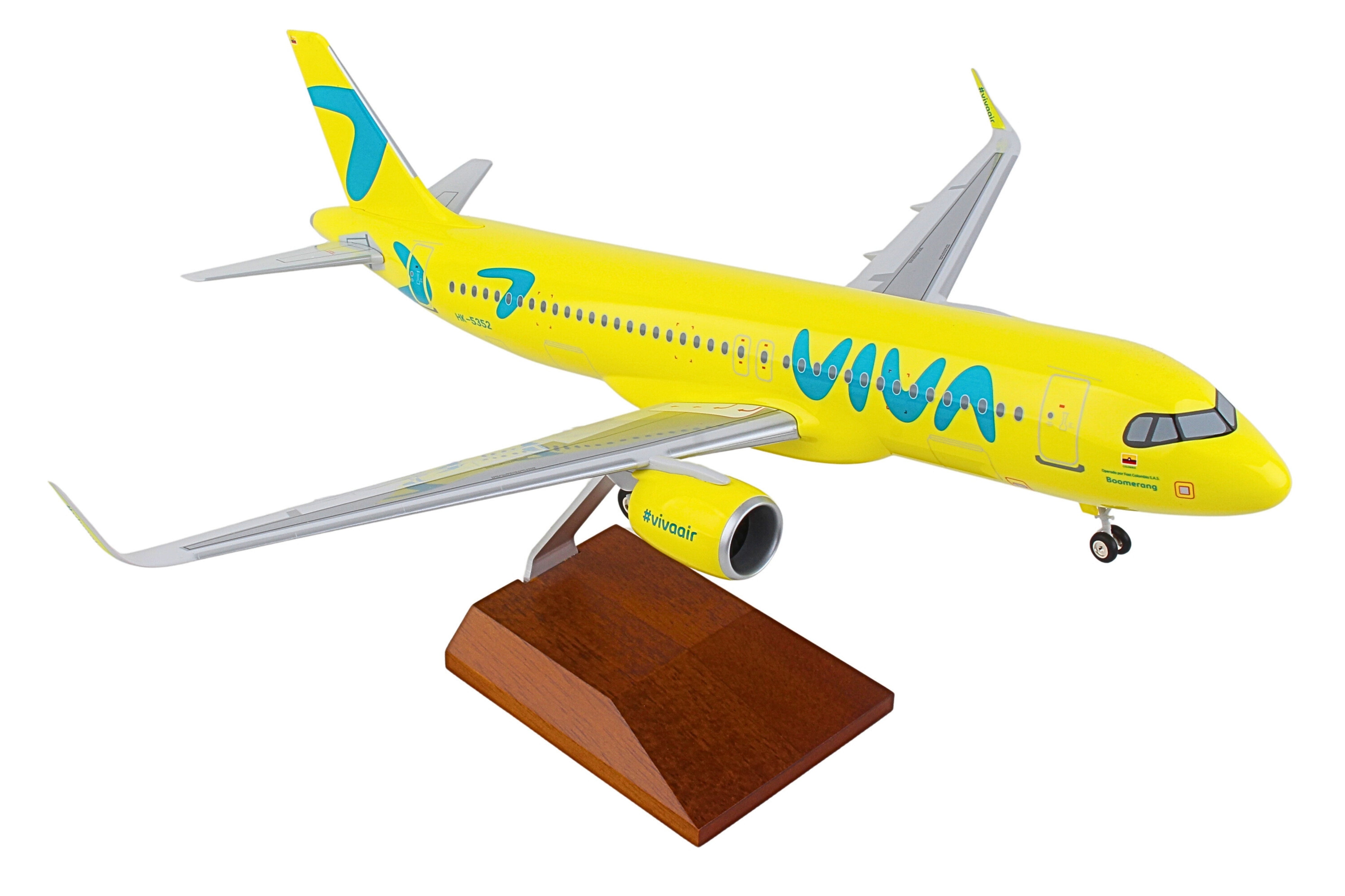 SKYMARKS VIVA A320NEO 1/100 YELLOW (**)