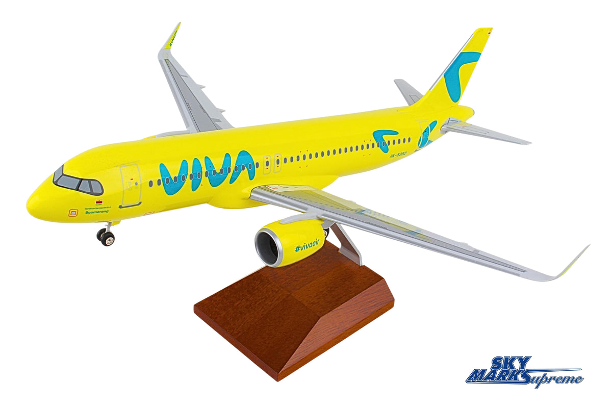 SKYMARKS VIVA A320NEO 1/100 YELLOW (**) The Airplane Shop.